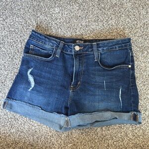 Just Black Women's Blue Denim Shorts